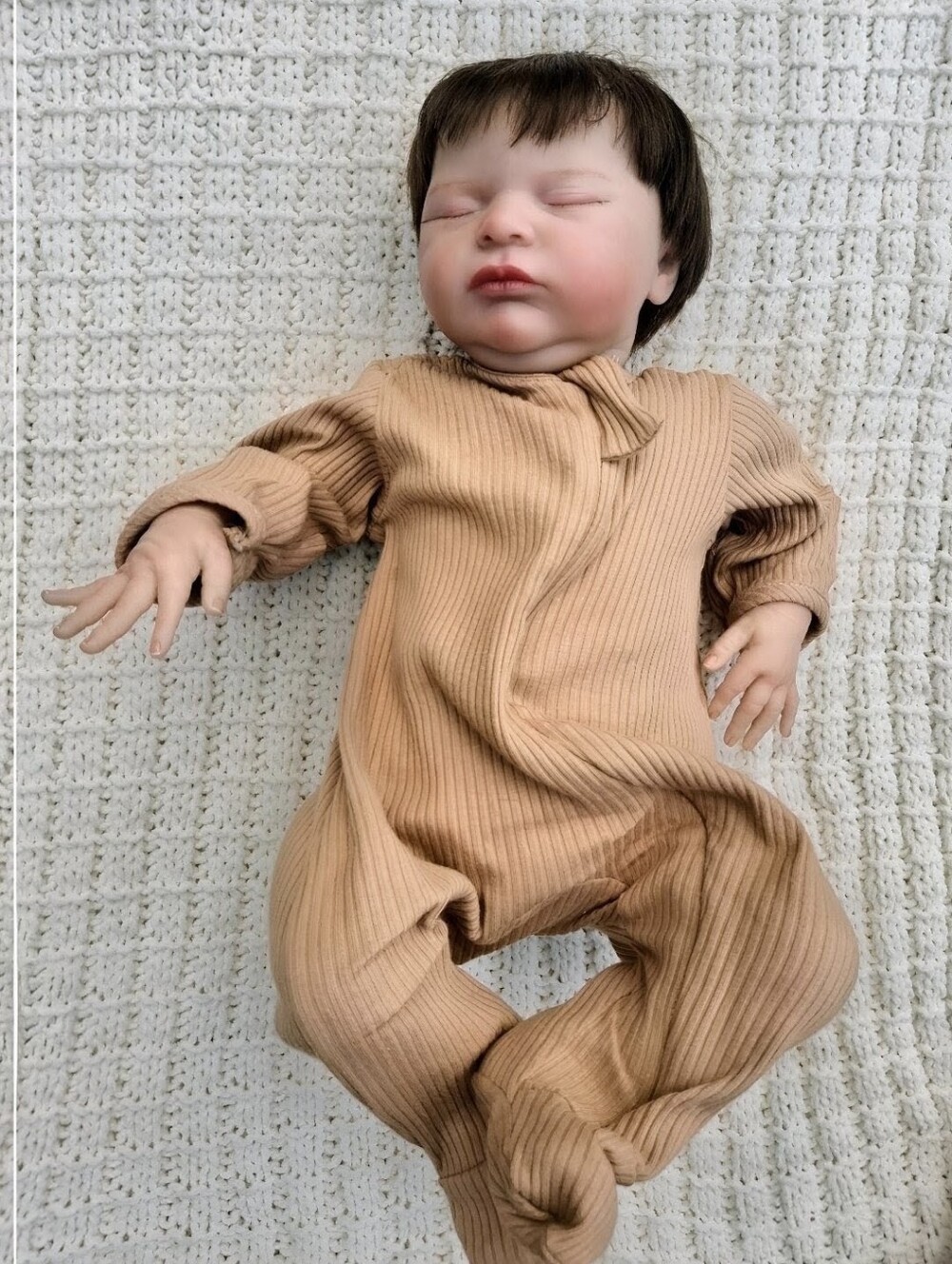 ❌️MARKDOWN!!! BONNIE BROWN Sleeping REBORN BABY DOLL 2020: ORIGINAL OUTFIT